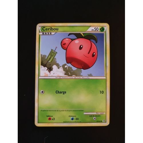 Ceribou 47/95 Set H&g Soulsilver Déchaînements Fr