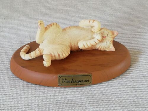 Figurine Chat : Vive Les Caresses