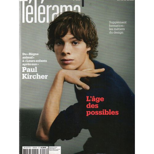Télérama 3908 : Le Microbiote. Patrick Cohen. Réouverture De Notre-Dame. Les Métiers Du Design. Paul Kircher. Lydia Flem. Créateur D' Objets Cultes. Le Défi De La Paix>.