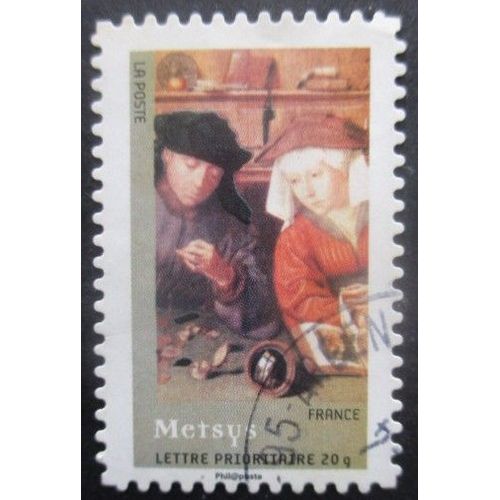 France Autoadhésif N°154 Tableau De Metsys Oblitéré