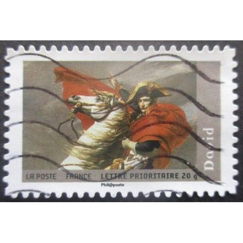 France Azutoadhésif N°156 Tableau De David Oblitéré