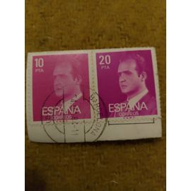 Timbres Oblitérés 10+20 Pta España Correos Roses.