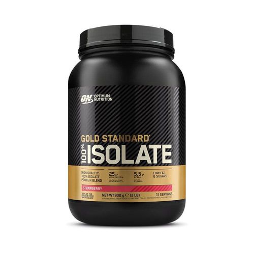 100% Isolate Gold Standard (930g)|Fraise|Whey Isolate|Optimum Nutrition 