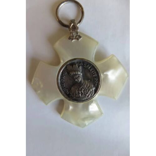 Ancien Pendentif Religieux Nd La Salette
