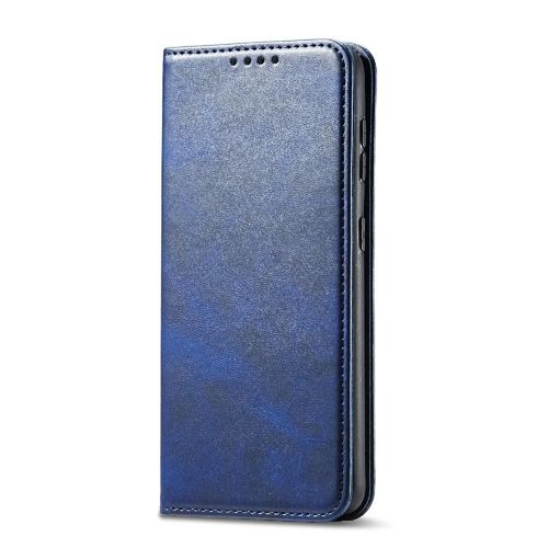 Étui Pour Samsung Galaxy M11/A11 Coque En Cuir Folio Flip Insertion De Carte Avec Porte-Cartes Kickstand Protection Complète - Bleu
