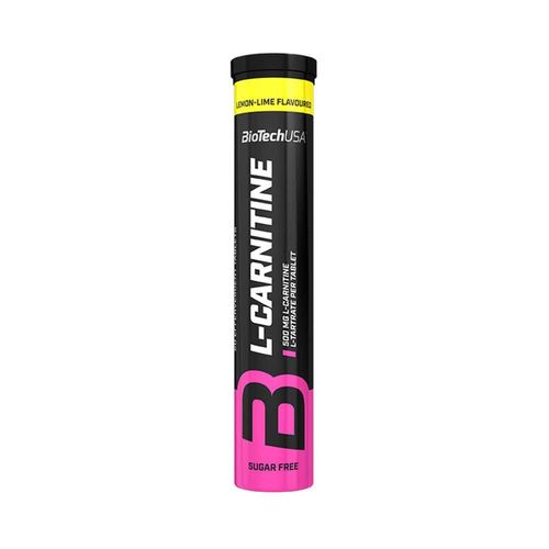 L-Carnitine Effervescent (20 Tabs)|Citron|L-Carnitine|Biotech Usa 