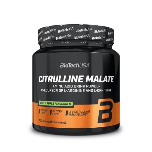 Citrulline Malate (300g)|Green Apple|Citrulline|Biotech Usa 