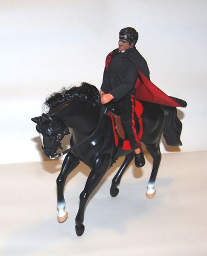 Big Jim Mattel Zorro À Cheval Disney Ceji Joe Mego Vintage 70