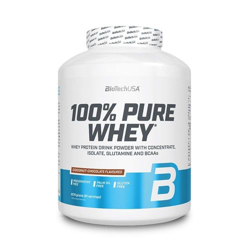 100% Pure Whey (2,27kg)|Chocolat Noix De Coco|Whey Protéine|Biotech Usa
