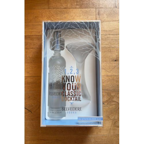Coffret Collector Vodka Belvedere - 40% - 70 Cl