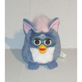 doudou furby tiger 1999 model bleu peluche furby non sonore