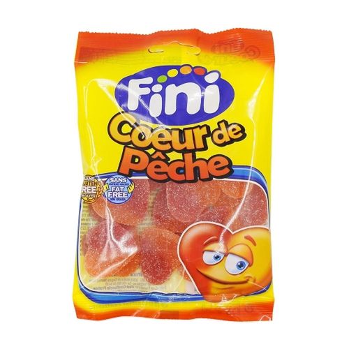 Bonbon Coeur De Pêche Acide - Halal - Sachet 90g