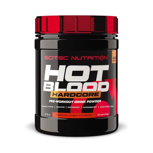 Hot Blood Hardcore (375g)|Tropical|Preworkout|Scitec Nutrition 