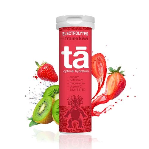 Electrolytes Optimal Hydration (12 Tabs)|Fraise Kiwi|Électrolytes Et Hydratation|T¿ Energy 