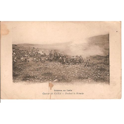 Maroc - Carte Postale De 1915 - Combats De Ksiba