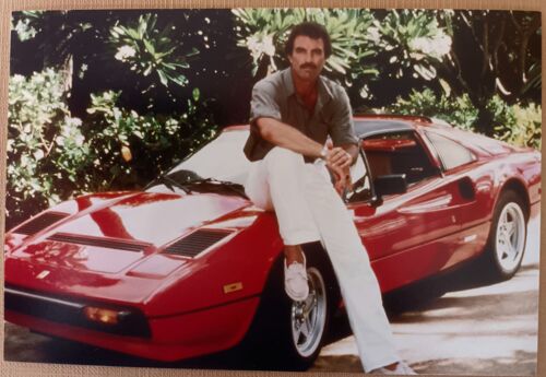 Lot De 5 Photos 15x10 Série Tv "Magnum" Tom Selleck