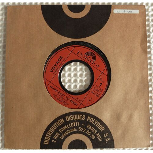 Voyage Sp Pressage Tirage Limité Spécial Juke-Box (From East To West + Point Zero)
