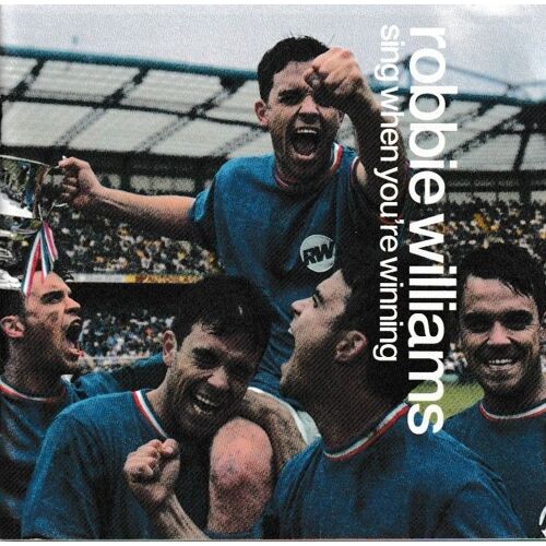 Robbie Williams Sing When You Re Winning. 1cd De 13 Tracks. (P)&© 2000 ®Chrysalis Records Ltd. ®Emi U.K. Made In United Kingdom. «1ère Edition Jewel Case Clear». English Version. «Cd Rare Collector».