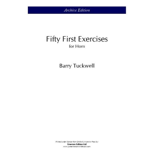 Fifty First Exercises For Horn Pour: Cor