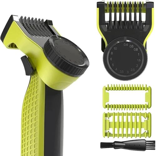 Kit Sabot Tondeuse Compatible Rasoir One-Blade | Accessoire Philip-S Réglable 0.4mm À 10mm | Tête Embout Lame Pour Qp 2630 Qp 2620 Qp 2520 Qp 2530 | Idéal Pour Barbe Corps Parties Intimes