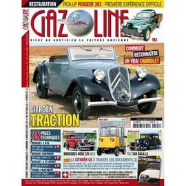 Gazoline 191 De 2012 Urbanina Torpedo,Traction 11bl Cab,Mercedes 170 Type W15,Fiat 508 Balilla,Simca 5 Berlinette,Peugeot 203 Pick Up,Citroen Gs