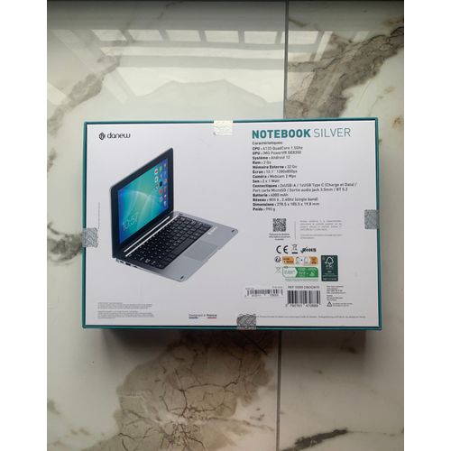 Notebook Silver Danew DBook 111 - 10.1" ARM Cortex-A17 - Ram 2 Go - DD 32 Go