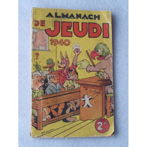 Almanach Du Jeudi 1940