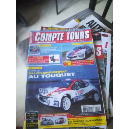 Compte Tours 243 De 2010 Sadev,Loriaux,Touquet,Calmus,Ab