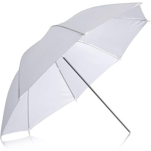 NEEWER 84 centimètres Parapluie Réflecteur Blanc Translucide pour Photographie Studio Lumière Flash