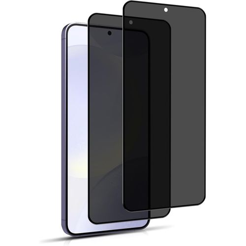Protection Écran Vie Privée Pour Samsung Galaxy S24 Plus ¿ 2 Verres Trempés 9h Ultra-Fins, Compatibles Empreinte Digitale, Antitraces Oléophobe, Pose Sans Bulles
