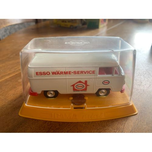 Fourgonnette Vw Type T2 Esso Wärme-Service Gama 09518 Avec Jeton Avec Boite-Gama