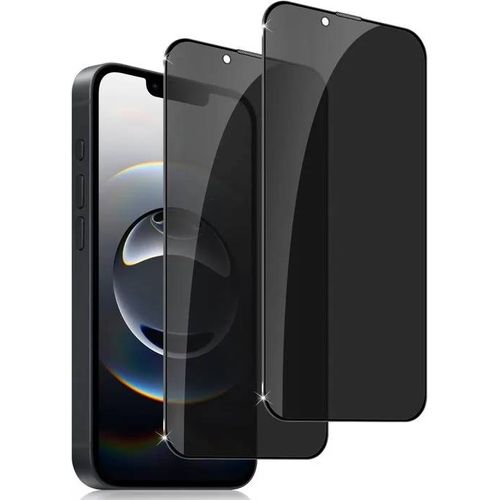 X2 Verres Trempé Pour Iphone 16e - Film Vitre Anti Espion Protection Ecran Privé