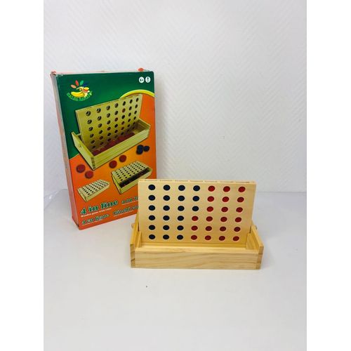 4 À La Suite / Puissance 4 En Bois Salsa Banana 