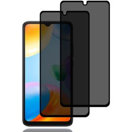 Kal-Verre Trempé Anti-Espion Pour Xiaomi Redmi 10c/Xiaomi Poco C40 [2 Pièces], Protection D'écran Anti-Espion, Protecteur D'écran De Confidentialité, 9h Dureté, Anti-Rayures, Film De Protection Écran