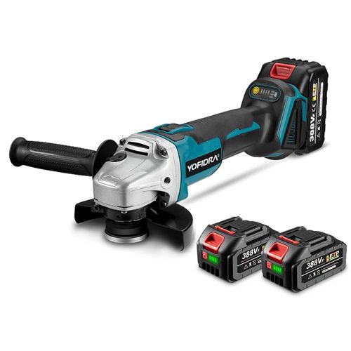 Meuleuse d angle Ø125mm sans fil - avec 2 batterie