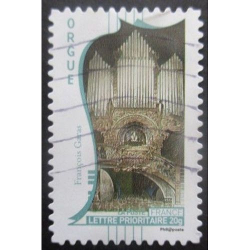 France Autoadhésif N°396 Orgue Oblitéré