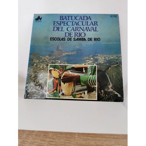 Escolas De Samba De Río –Batucada Espectacular Del Carnaval De Río. Disque Vinyl 33t