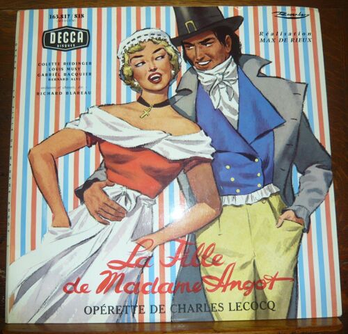 La Fille De Madame Angot, Opérette De Charles Lecocq, Réalisation Max De Rieux