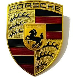 Embleme Insigne Logo Porsche Capot Voiture Metal