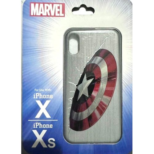 Marvel Coque Protection Iphone X Xs Iphone D-Tech Officielle Disneyland Walt Disney World Disney Parks Captain Marvel Case Stan Lee