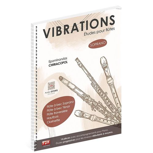 Vibrations - Études Pour Flûtes