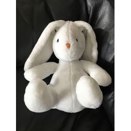Peluche Lapin Assis  Dpam Du Pareil Au Même Doudou Peluche Blanche 20-35cm