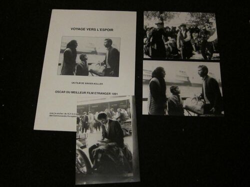 Dossier De Presse Du Film Voyage Vers L'espoir De Xavier Koller Avec 3 Photos De Presse