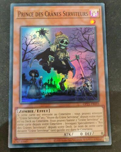 Yu Gi Oh Op25 Fr004 Prince Des Cranes Serviteurs Super Rare
