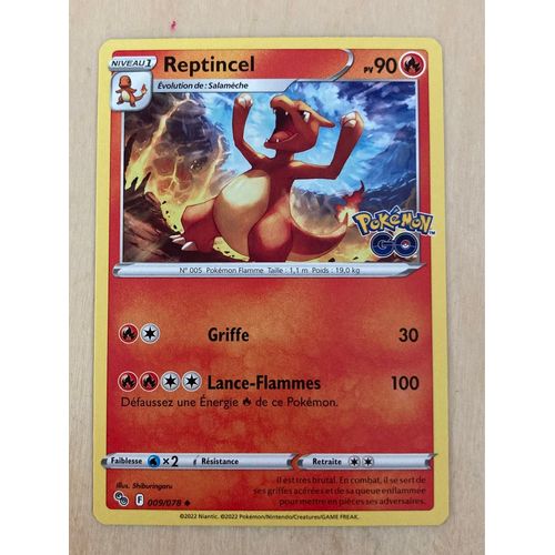 (1475) Reptincel 9/78 Pokemon 