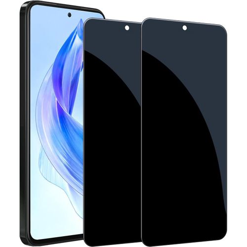 KAL-2 Pièces Verre Trempé Protection D'Écran Anti-Espion Pour Honor 90 Lite 5G,9H Hd Vitre Protecteur Anti Espion,Couverture Complète Ecran De Protection Privacy