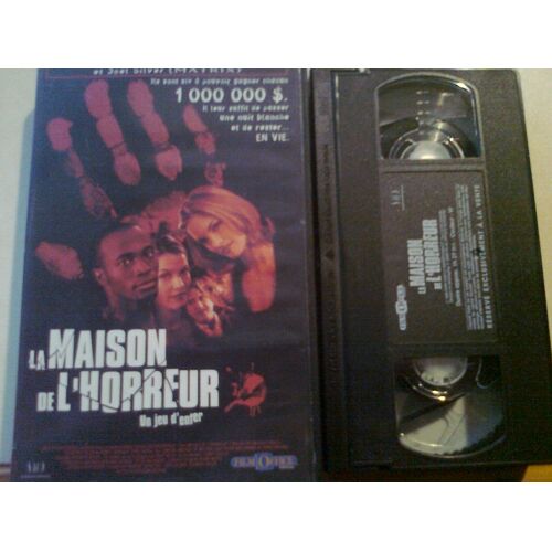 Cassette Video Vhs - La Maison De L'Horreur - Geoffrey Rush