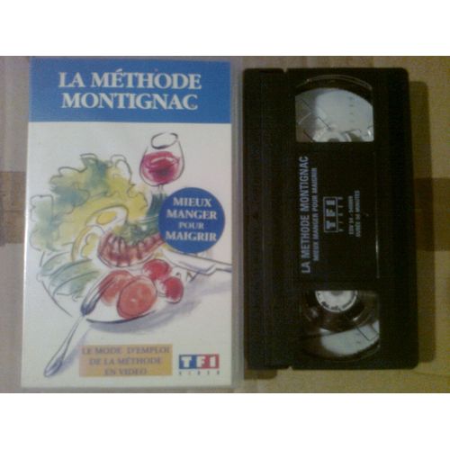 Cassette Video Vhs - La Méthode Montignac - Mieux Manger Pour Maigrir