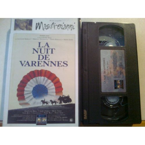 Cassette Video Vhs - La Nuit De Varennes - Jean-Louis Barrault
