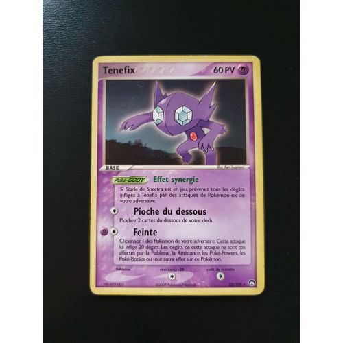 Tenefix 22/108 Set Ex Gardiens Du Pouvoir Fr